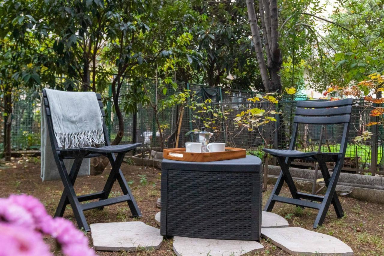 Giardino San Siro Stadium - Free Parking, Private Garden Milan Bagian luar foto